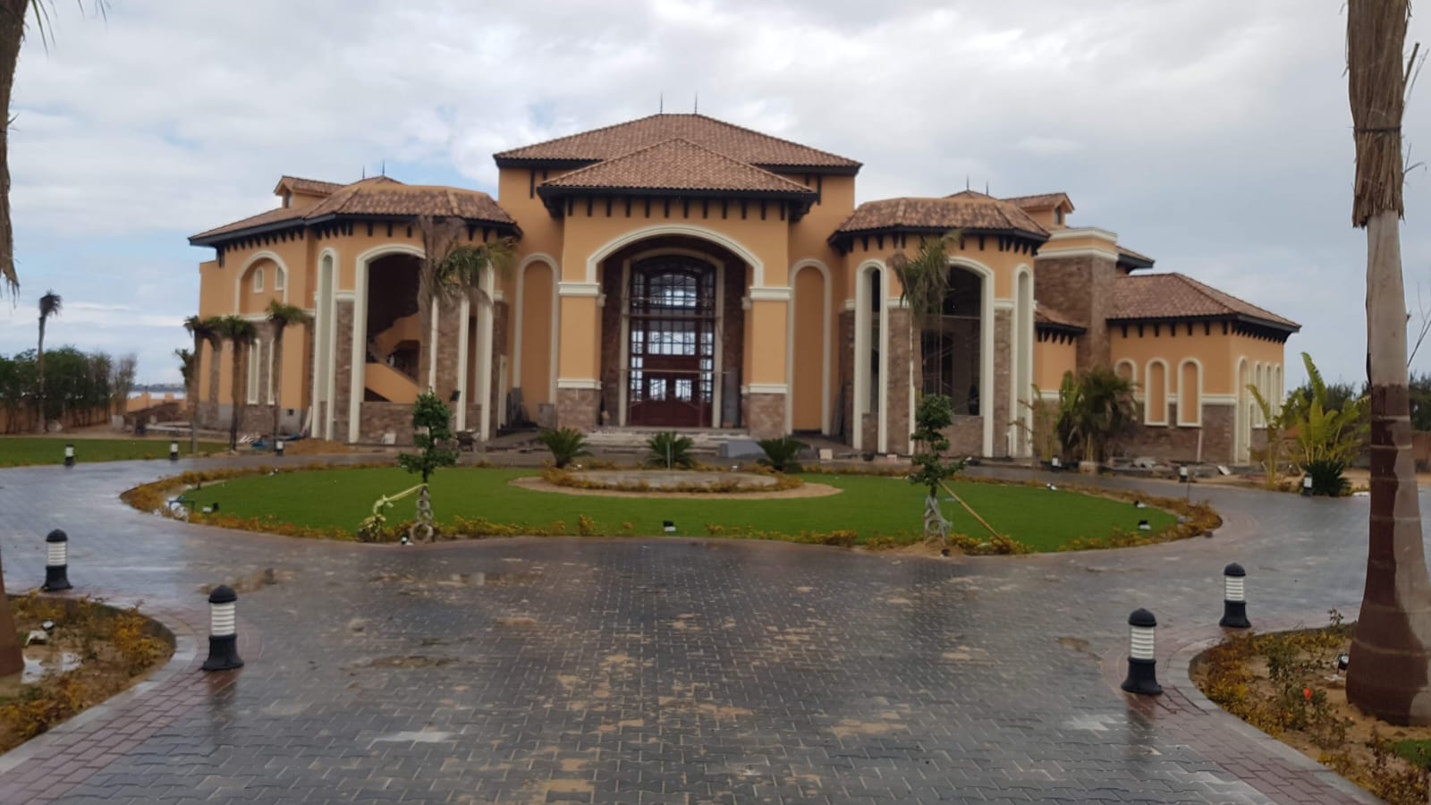 Luxury Mansion Landscape